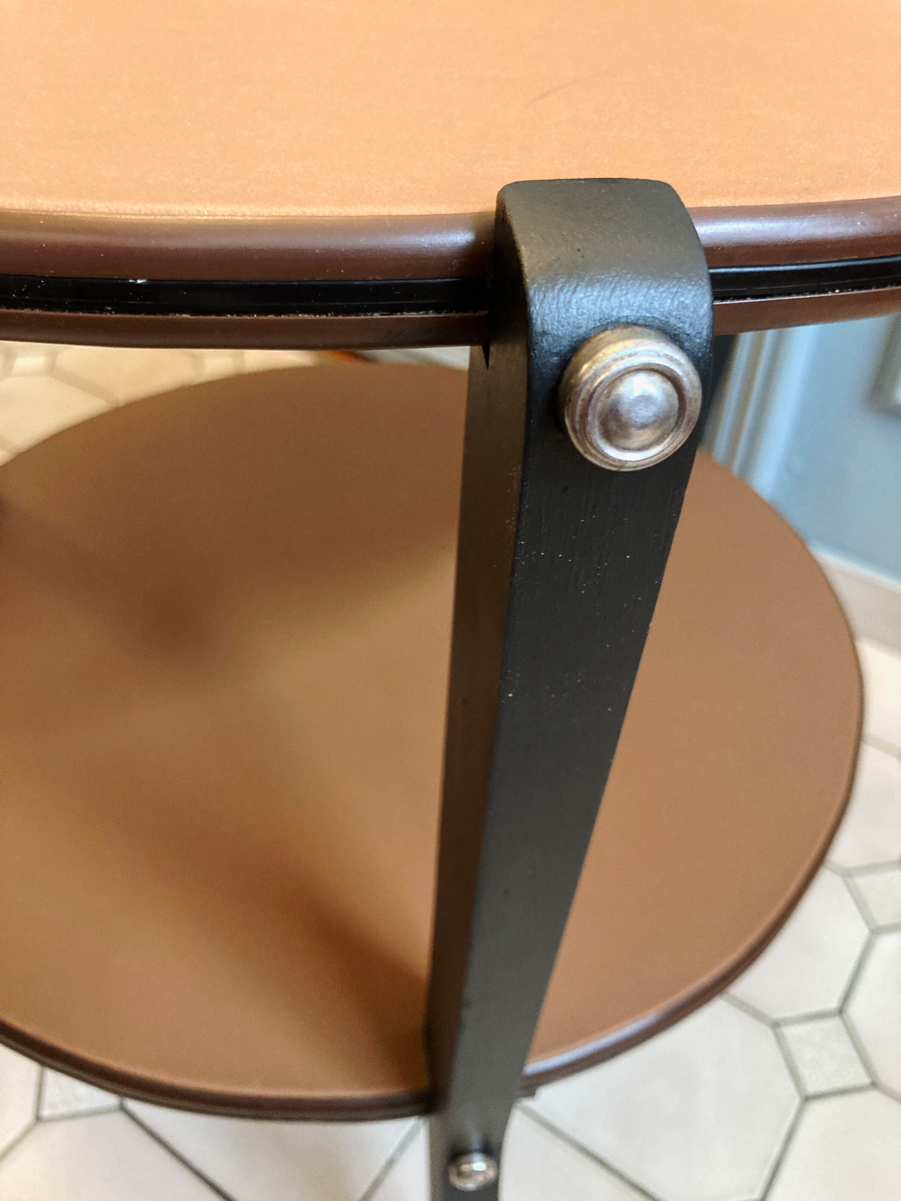 Gueridon tripod Art-Deco
