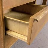 Cees Braakman Dutch Design EE02 Oak Desk for Pastoe. The Netherlands, 1950s