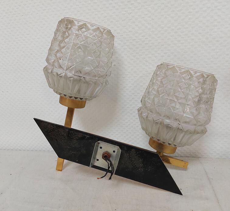 Pair of sconces Arlus 50-60s