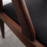 Set of four teak chairs, Danish design, 1970s, designer: Kai Kristiansen