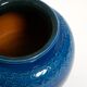 Magnifique vase en céramique Rimini Blu des années 1960 par Aldo Londi pour Bitossi Italie.
