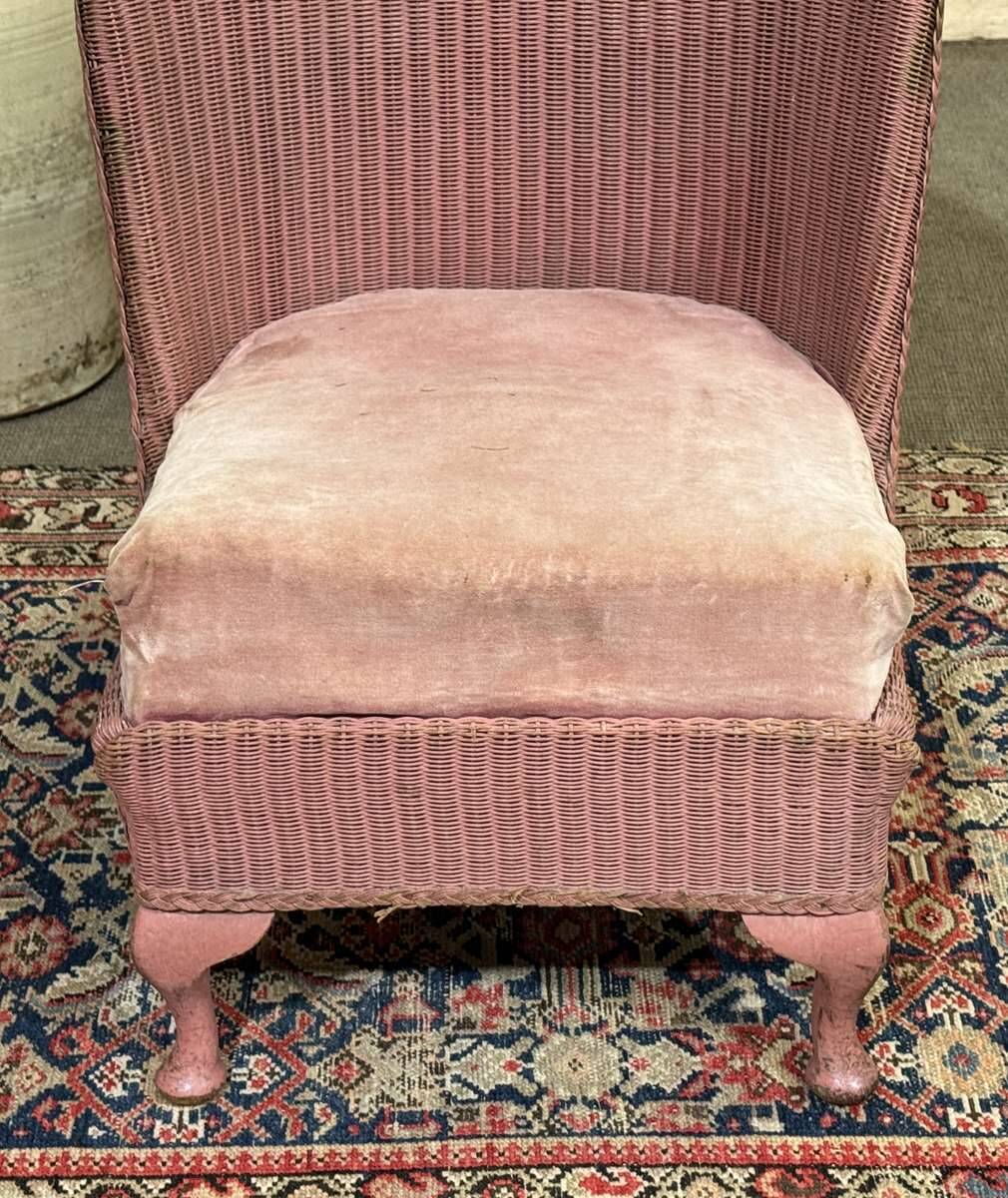 Chauffeuse anglaise de la maison LLOYD LOOM des années 1930