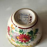 2 caches-pots en céramique, années 1970