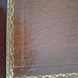 Pedestal table bedside Louis XVI mahogany style