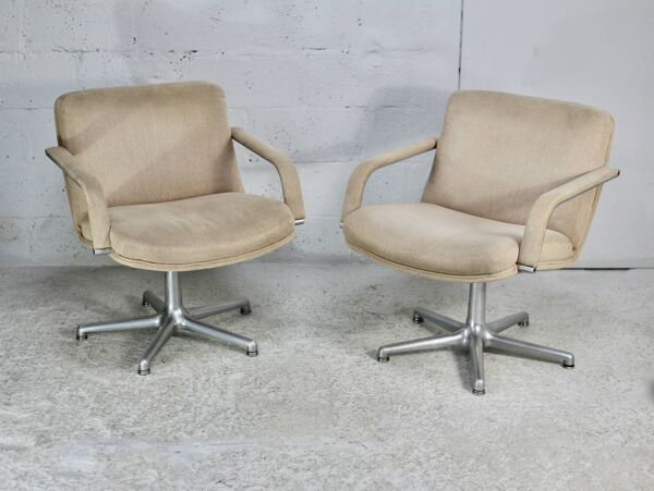 Paire de fauteuils de Geoffrey Harcourt. Artifort. Circa 1970. Fixes