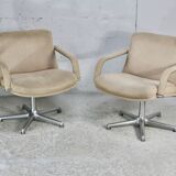 Pair of armchairs by Geoffrey Harcourt. Artifort. Circa 1970. Fixed