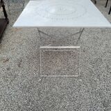 Folding garden table