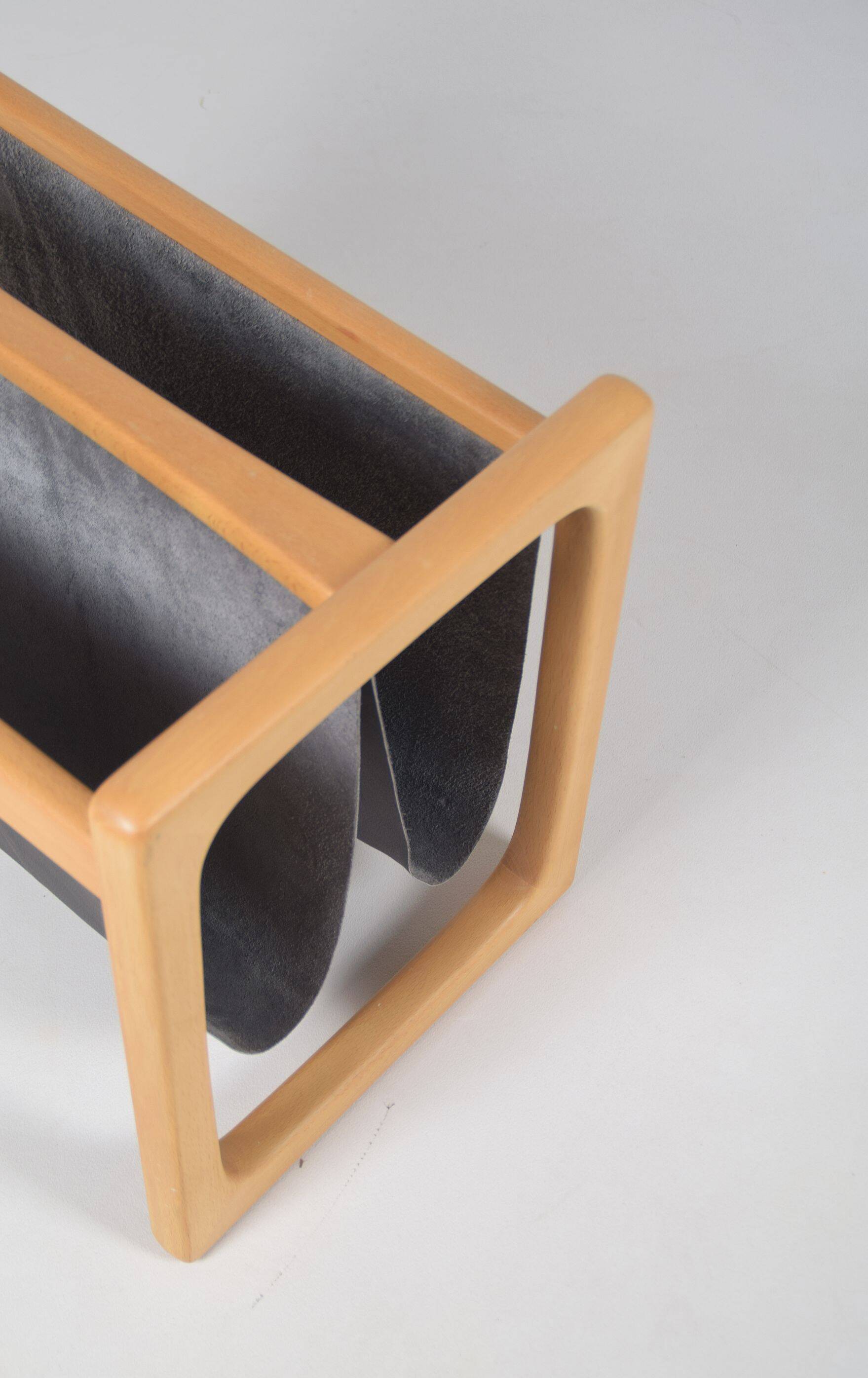Danish magazine holder designed by Aksel Kjersgaard, 1960s