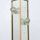 Decorvetro Mid-Century Modern Italian Mirror Clothes Hangers, 1970s