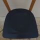 Black and natural wooden bistro chair
