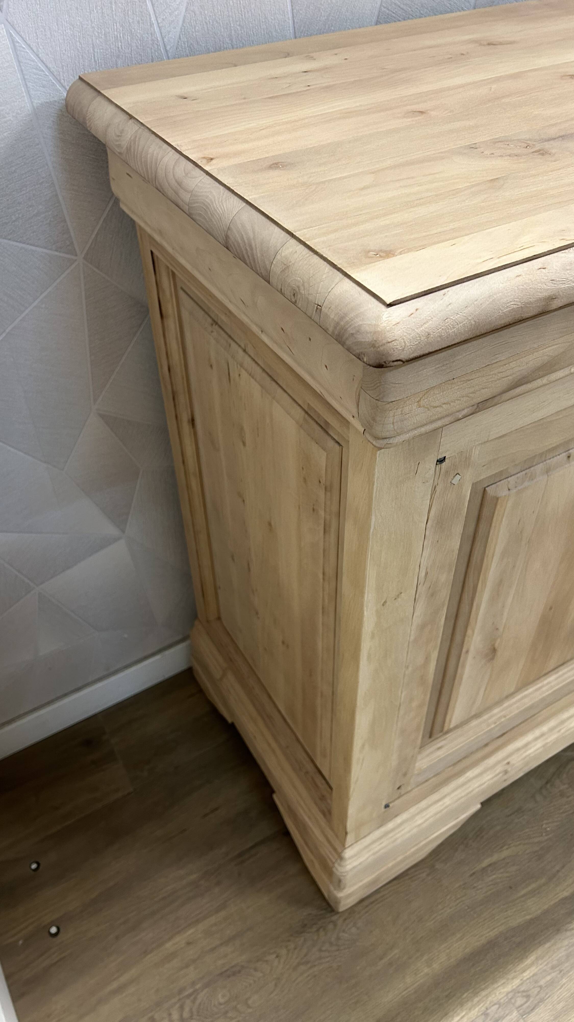 Louis Philippe sideboard in solid airbrushed beech