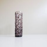 Vase en verre violet par Hirschberg