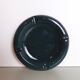 Round ashtray in speckled green ceramic