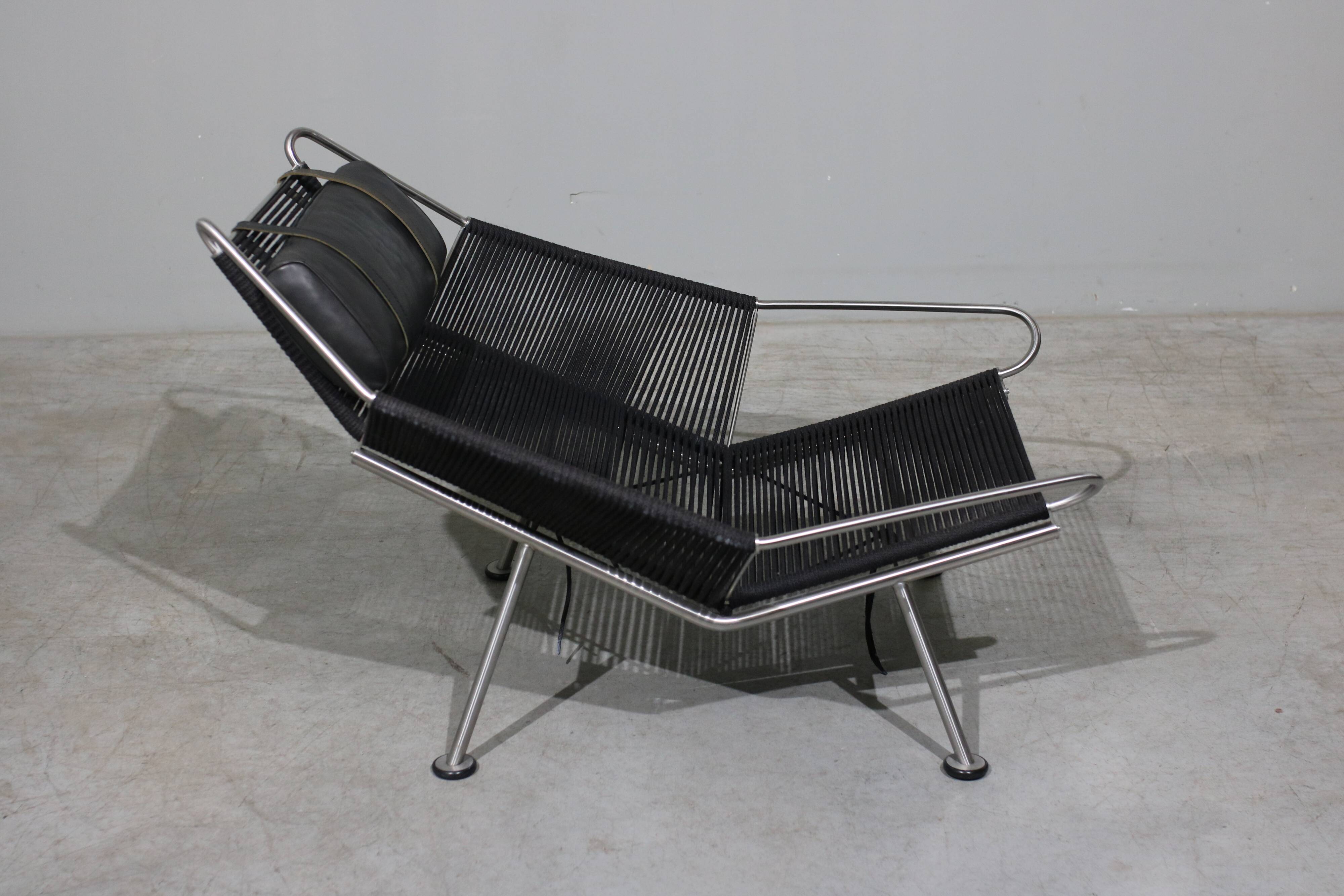 Flag Halyard Lounge Chairs by Hans Wegner