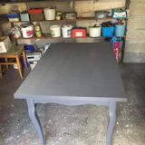 Original gray table wood
