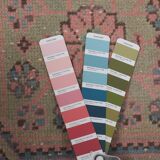 Vintage Turkish Oushak Rug Handwoven 79x664 cm