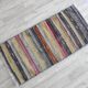 Vintage Turkish hallway rug 41x85 cm
