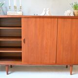 Danish Deaign Highboard by H.P. Hansen in Teak