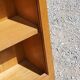 Wall shelf from the 50s in solid blond oak