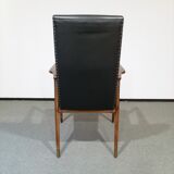 Fauteuil vintage en teck par Josef Hillerband pour Wilkhahn 1960