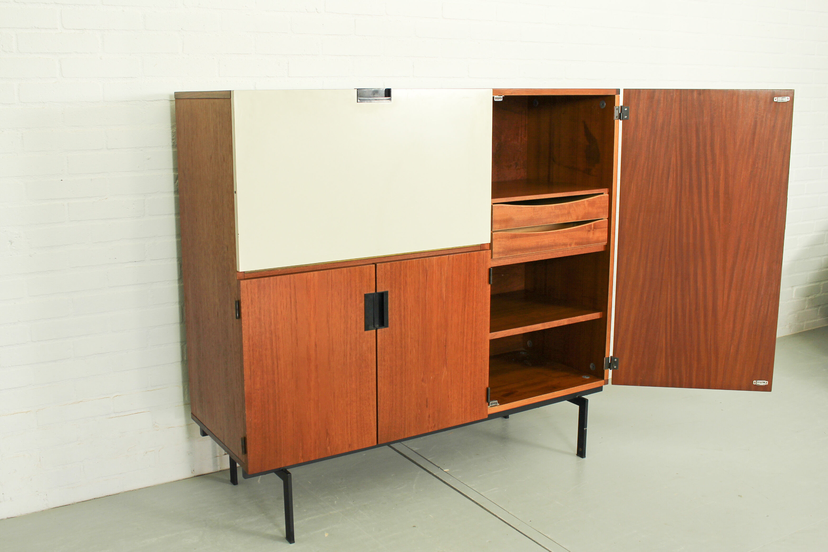 CU01 teak cabinet by Cees Braakman for Pastoe, 1958