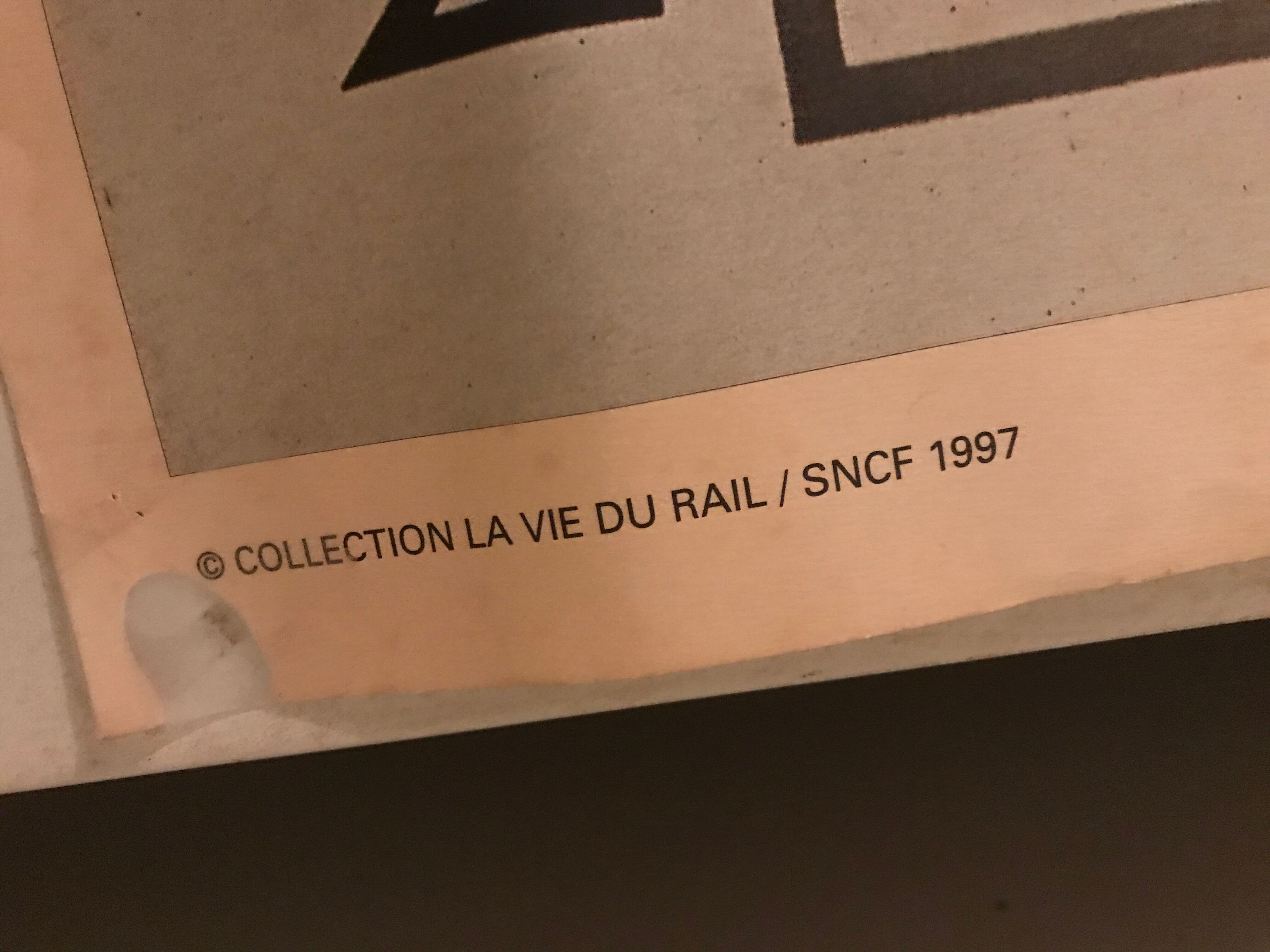 Reedition displayed sncf 1927