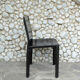 CAB 412 chair in black leather, Mario Bellini design for Cassina