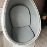 White egg chair