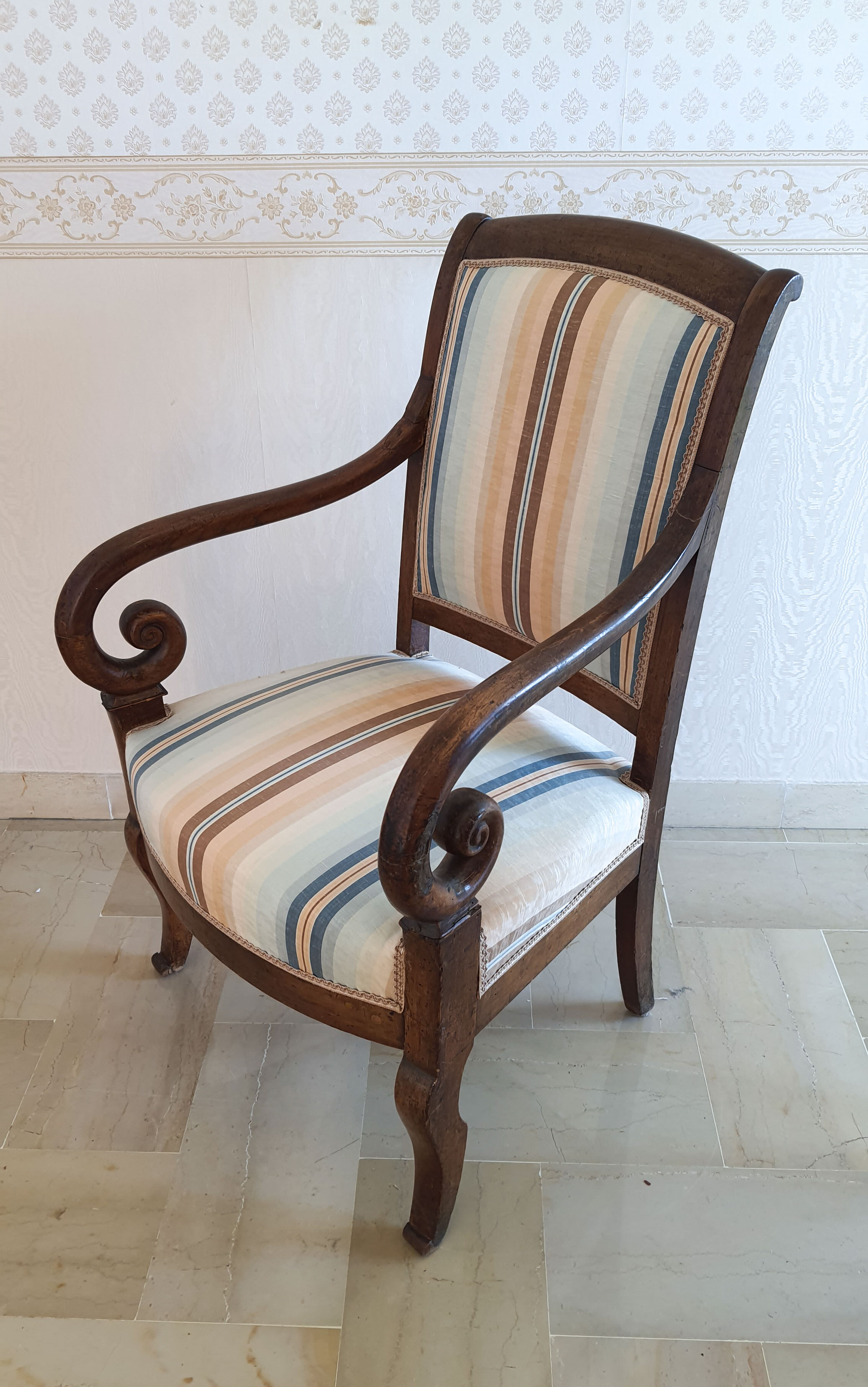 Fauteuil Louis-Philippe XIXème