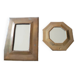 Set of 2 handmade mirrors