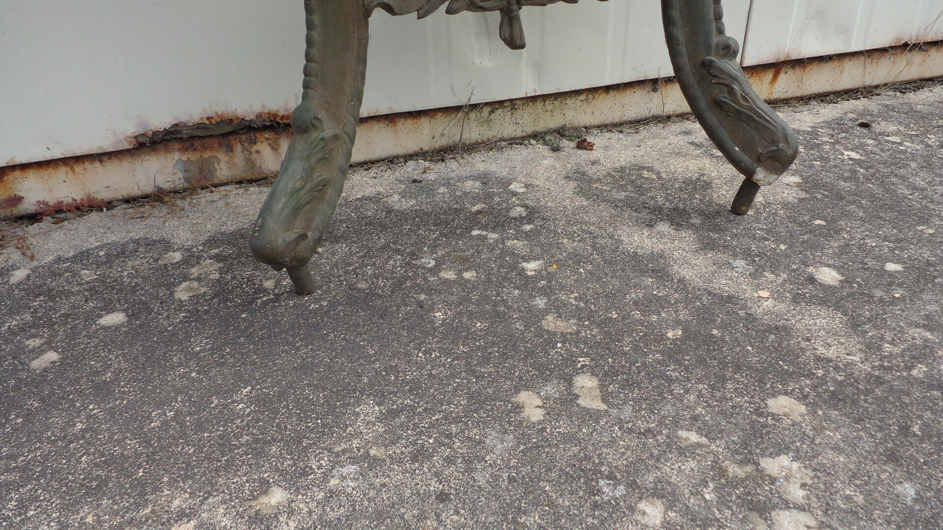 Console Napoleon III painted