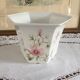 Cache pot vintage en céramique anglaise