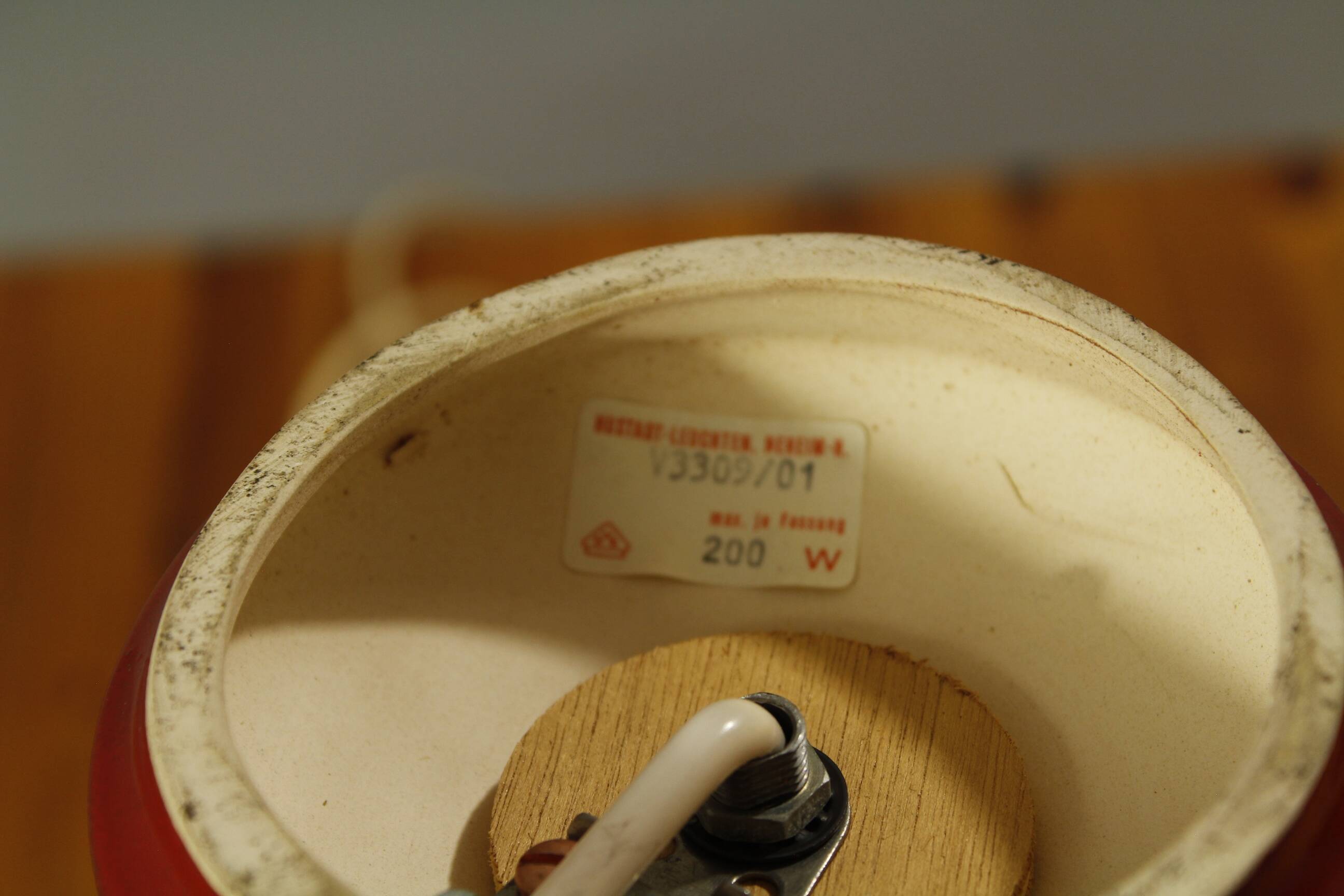 Hustadt Leuchten, Ceramic Table Lamp, 1970s