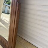 Art Deco wooden mirror