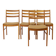 4 chaises vintage en chêne suédois | Alb Johansson & Söner | années 1960 | Une réparée