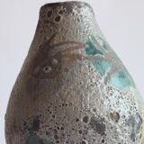 Prehistoric sealife decor vase by Anna Camos, Vallauris 1950