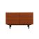 Danish teak cabinet with adjustable shelves, 1960s