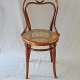Set of 2 Thonet chairs N°31, 1885, antique cannages