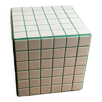 Cube - white/green