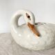 Canard en céramique pique fleur