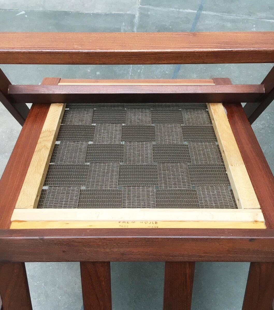 Danish rocking chair from the mid-century by Poul Volther for Frem Røjle.