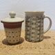 Handmade ceramic tea cups