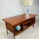 Chrome table lamp