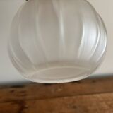 Vintahe Empoli Glass Decanter with Stopper, Italy, 1960s