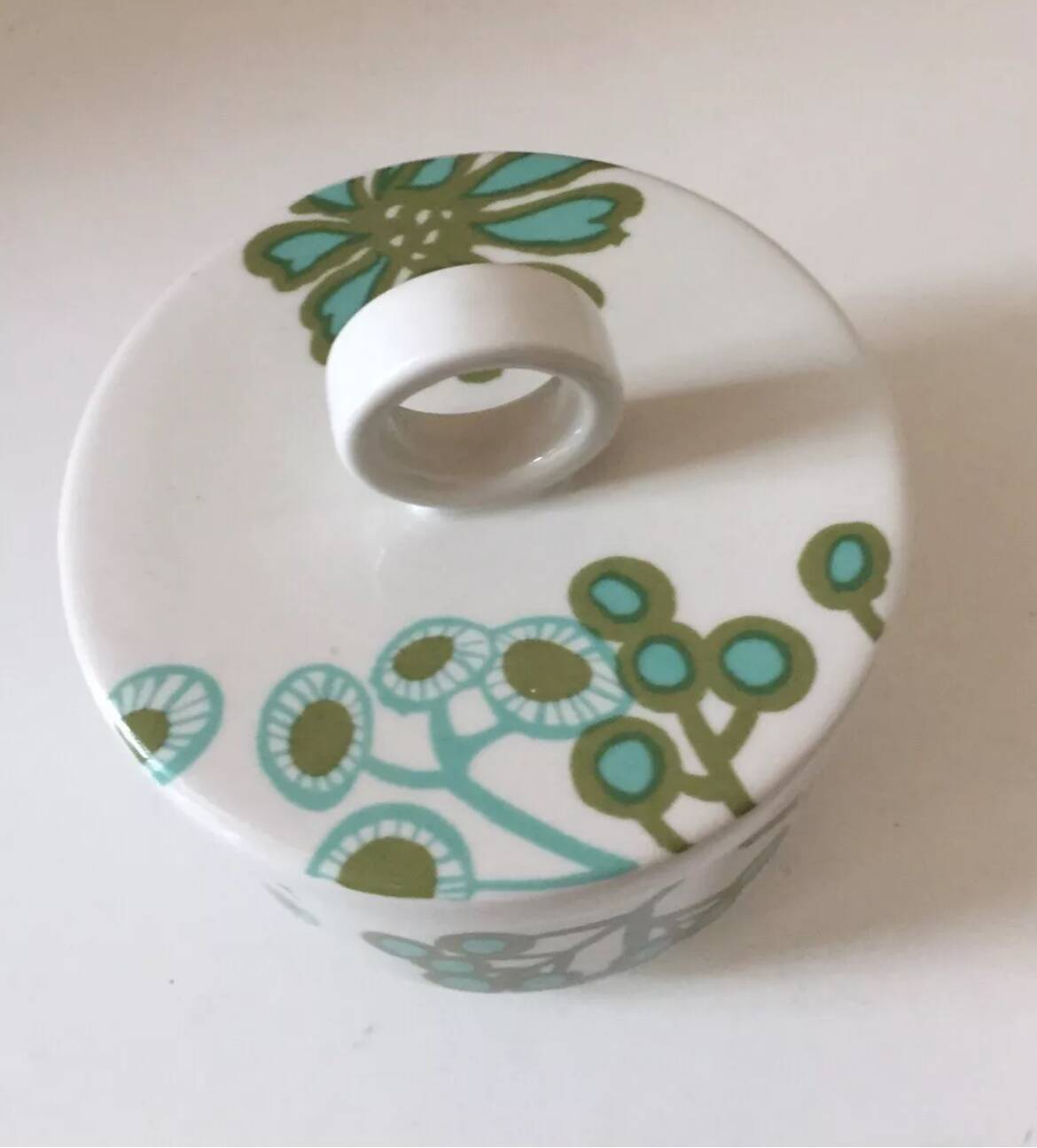 Vintage Villeroy & Boch Scarlett porcelain sugar bowl