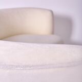 Curved sofa design 1950s