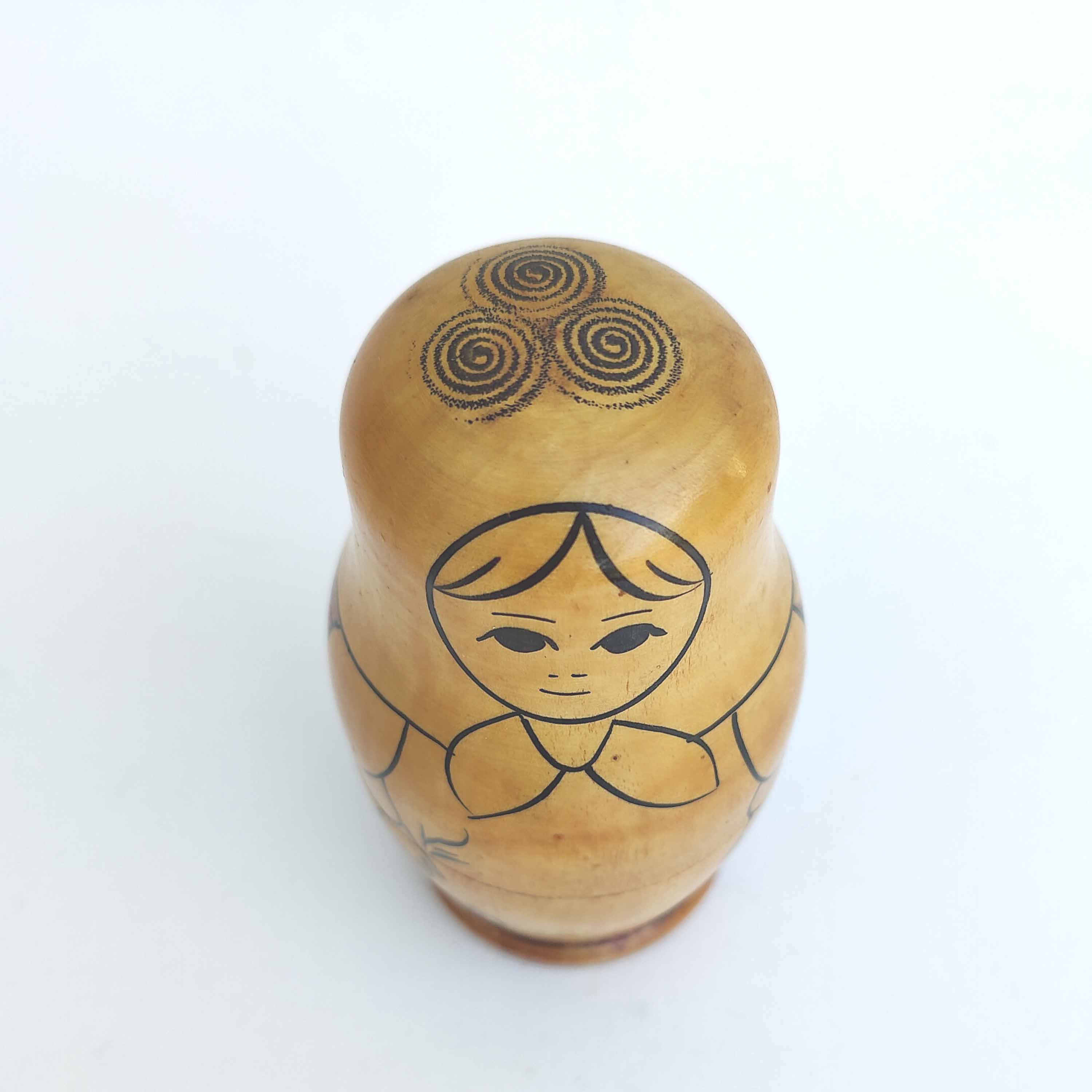 Russian nesting dolls matryoshka