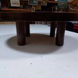 Round coffee table "Herbariums" by Roger Capron - 1960s/1970s - Vallauris
