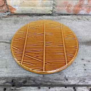 Small plates and presentation dish Gien creation Val d'Or