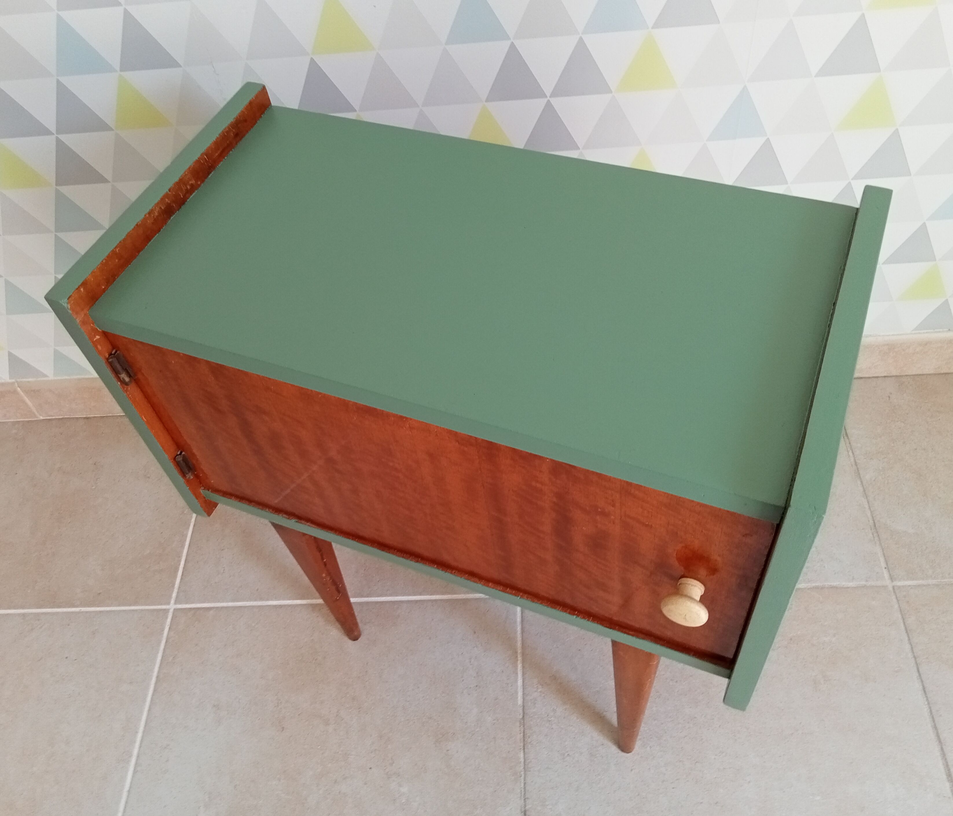 Vintage bedside table 60s/70s